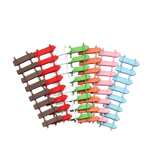 14Stk Bunter Mini Draht DIY Landschaft Deko 2