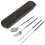 3Sets Outdoor Besteck Set Tragbar Für Camping Picknick 11