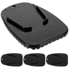 30Stk Motorbike Kickstand Pad Schwarz ABS Robust Für Sicheren Stand