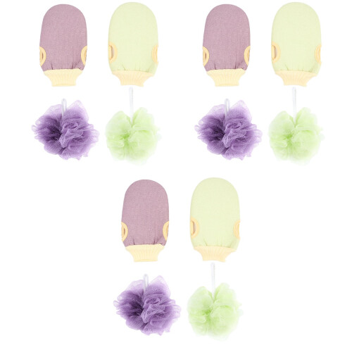 12Stk Duschhandschuhe Peeling Für Und Körper 2