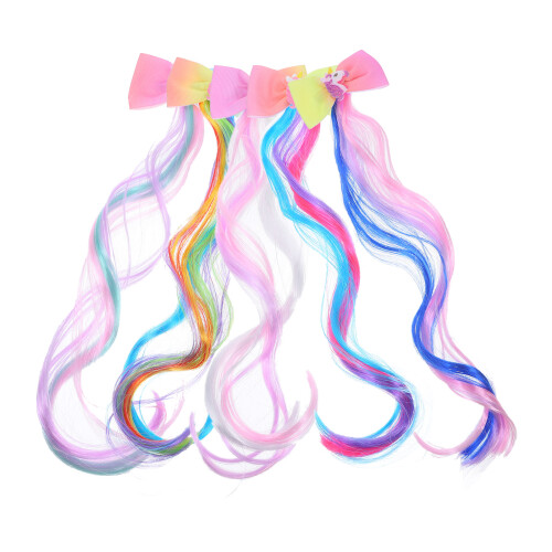 25Stk Ponytail Haarverlängerungen Haarclips Für Kinder 1