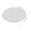 4Stk Bbq Grillrost Rund Grillnetz Und Robust Silber 3