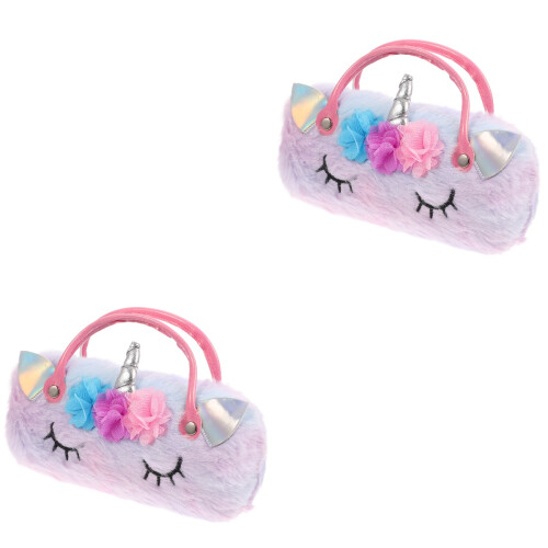 2Stk Kinder Brillenetui, Handliches Hardcase Mit Design 2