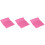 3Stk Malpalette Pink Robustem Kunststoff, Farbmischbox 4