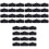 36Stk Schwarz Hard Hat Sweatband Polyester Schweißabsorber Helm 3