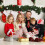 8Stk Weihnachtskrawatten Satin Festlich Farbenfrohe Deko 5