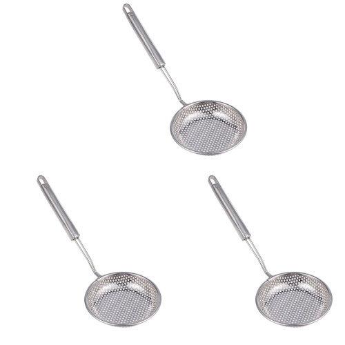 3St Ergonomische Rvs Serveerscheppen Met , Lepels 2