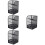 4Stk Schreibtisch Organizer Metall Stiftbox Mit Schublade Und Fächern 8