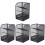 4Stk Schreibtisch Organizer Metall Stiftbox Mit Schublade Und Fächern 3