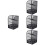 4Stk Schreibtisch Organizer Metall Stiftbox Mit Schublade Und Fächern 7