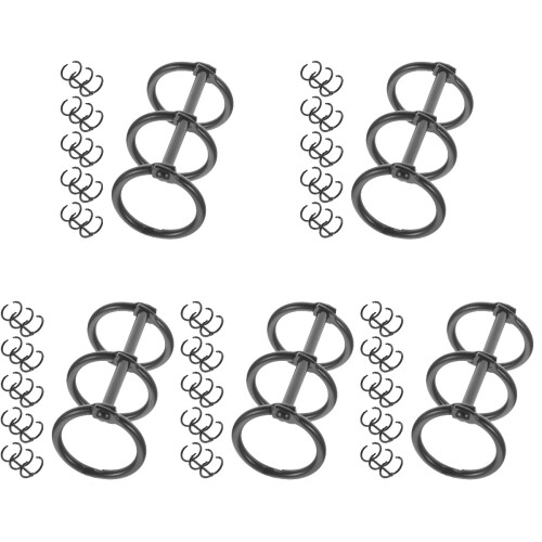 30Stk Lose Blatt Buchringe, Robuste Legierung Für Dauerhaften Gebrauch 1