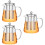 3Stk Transparente Borosilikat Mit Teesieb Ideal Für Tee 7