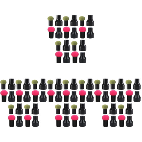 40Sets Kleine Make-Up Spons Set Comfortabel Voor Gezicht 2