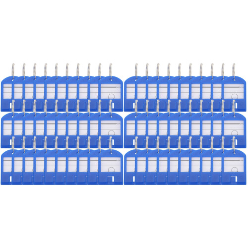 70St Handige Plastic Key Tags Voor Labels Met Kleurcodering 1