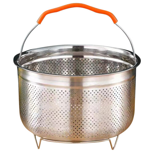 4Stk Reusable Dampfkorb Silber Für Gemüse Reis Und