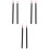 6St Nagelriem Pushers Tool Manicure Set En Wasbaar 5