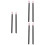 6St Nagelriem Pushers Tool Manicure Set En Wasbaar 8