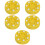 5St Shockproof Roller Hockey Pucks, , Snelheidsbal Voor Training 7