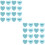 200St Broche Pin Backs in Rubber, Sieraden Makkelijk 6