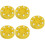 5St Shockproof Roller Hockey Pucks, , Snelheidsbal Voor Training 3