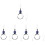 5St Leesvergrootglas Kettingen Handtas Hanger Vrouwen 7
