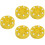5St Shockproof Roller Hockey Pucks, , Snelheidsbal Voor Training 8