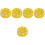 5St Shockproof Roller Hockey Pucks, , Snelheidsbal Voor Training 6