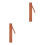 2St Drumstick Tas PU Leer Voor Draagbare Percussie 8