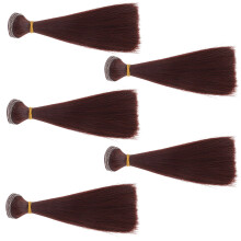 15Stk Puppenhaar Gerade Elastisches Band Hohe Haltbarkeit