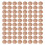 240Stk Robuste Holz Button Plug Möbel Reparatur Lichtbraun 1