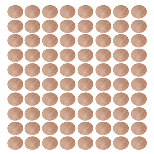 240Stk Robuste Holz Button Plug Möbel Reparatur Lichtbraun