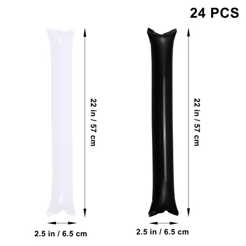 144Stk Inflatable Noisemaker Sticks Party Zubehör 1