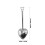 70Stk Teesieb Herzform Feines Teeinfuser Silber 3