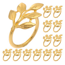 100Stk Aus Zinklegierung Gold Für Tischdeko Elegant