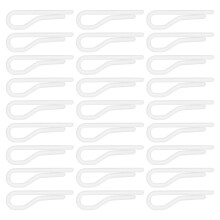 600Stk Plastik Kleiderclips Für Hosen, Und Weiß