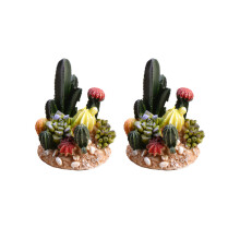 6Stk Resin Ornament Mehrfarbig Deko Landschaft Geschenk