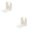 2St Foldable Brood Snijder Wit, Plastic, Voor Toast En Brood 6