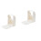 2St Foldable Brood Snijder Wit, Plastic, Voor Toast En Brood 4