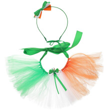 3Sets St. Patrick's Day Pet Dress Up Set Farbiges Kostümaccessoire Set