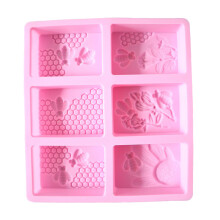 3Stk Silikon Kuchenform Eckig Bunt Langlebig Für DIY Zuhause