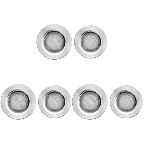 6Stk Rostfreies Spülsieb Abflussfilter Für Bad 1