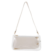 3Stk Damen Armpittasche Weiß PVC Kleine Handtasche Für Outdoor