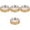 4Sets Großer Holz Sushi Eimer Für Restaurant Mehrfarbig 3
