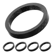 10Stk Schwarze Carbon Lenker Vorbau Spacer Für Mountain- & Rennräder
