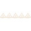 5Sets Handcraft Wood Weaving Loom Triangle Beige Portable Craft Tool 10