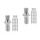 40Stk Trommel Silber Schnellmontage Percussion Teile 8