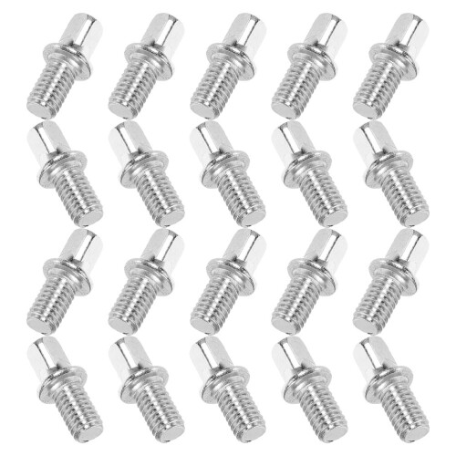 40Stk Trommel Silber Schnellmontage Percussion Teile 2