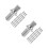40Stk Trommel Silber Schnellmontage Percussion Teile 9