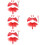 4Sets Kinder Cosplay Set Mit Teufelsrock Kopfbedeckung 9
