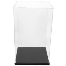 2Stk Transparentes Modell Vitrinen Display Box Für Sammler Und Figuren